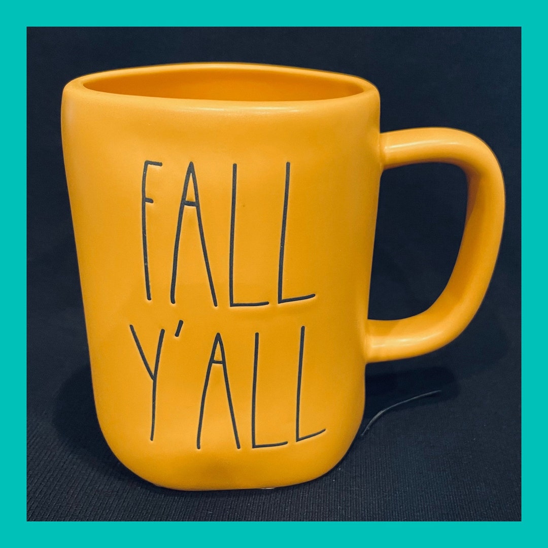 FALL YALL Rae Dunn Coffee Mug Rae Dunn Thanksgiving Etsy