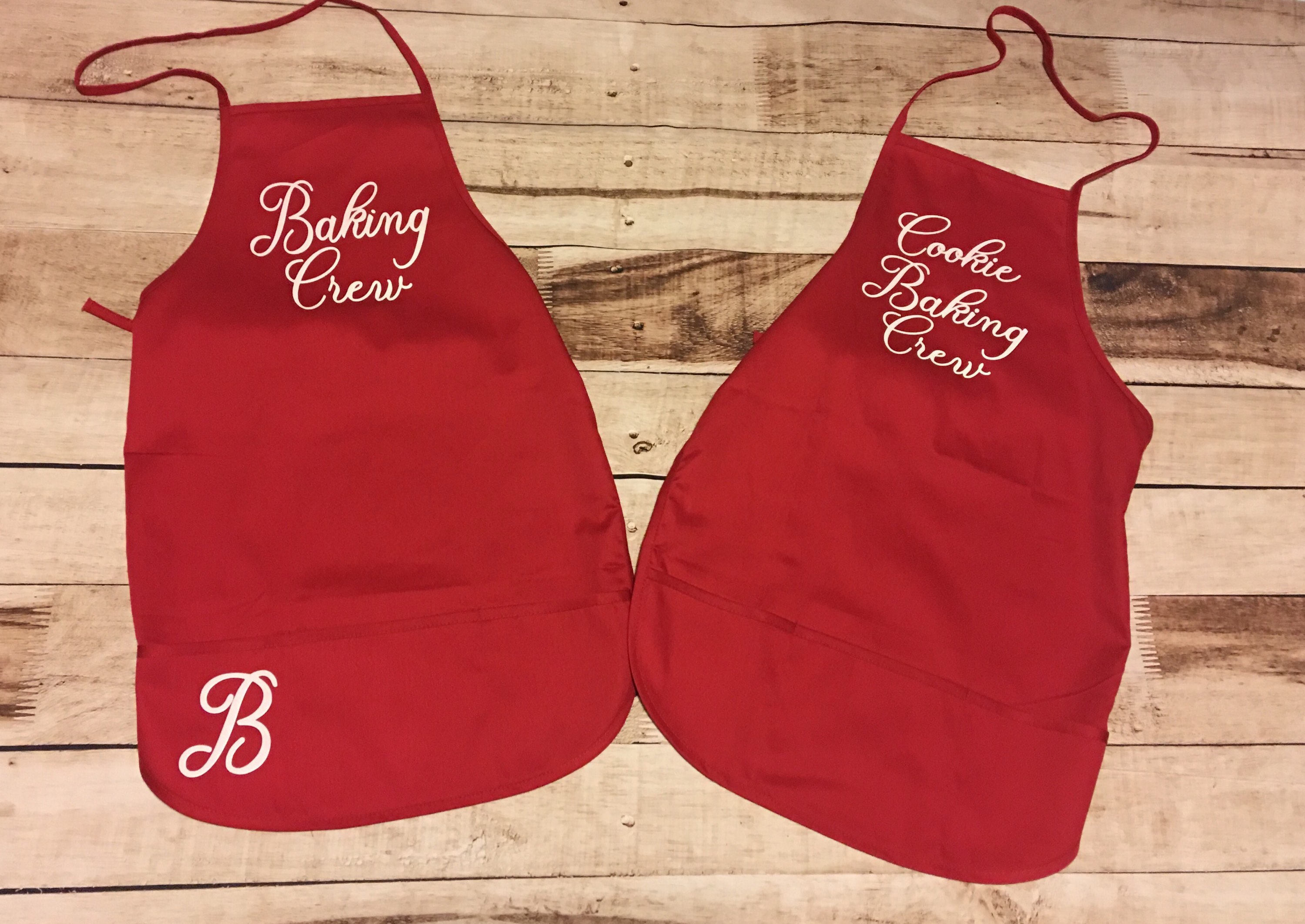 Cookie Baking Crew Apron Adult Christmas Apron 28 Etsy