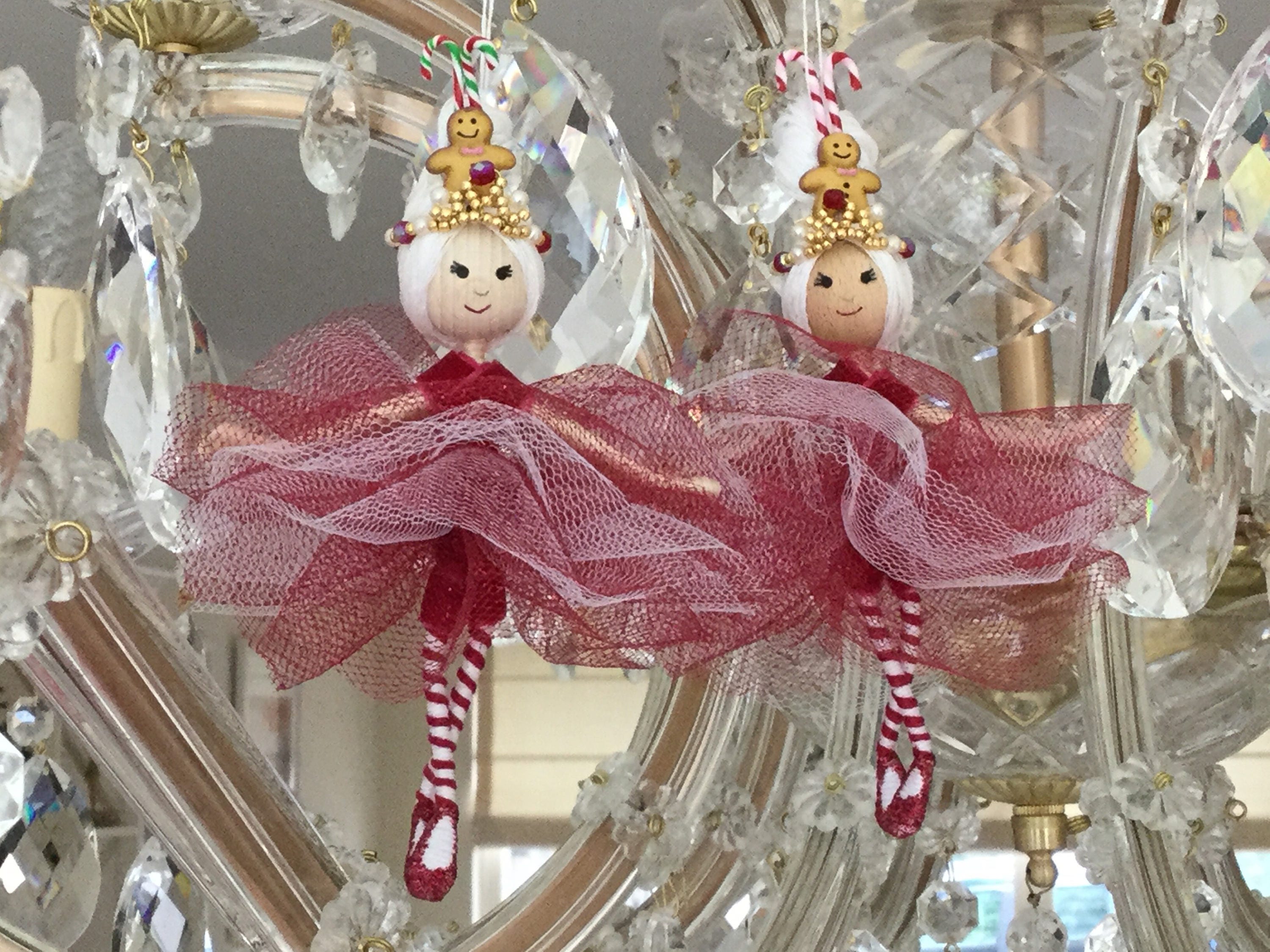 Nutcracker Ballet christmas ornament hanging Land of the Etsy