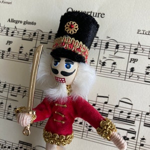 Notenkraker Ballet ornament pop, Kerstmis ornament Notenkraker Ballet, ornament pop