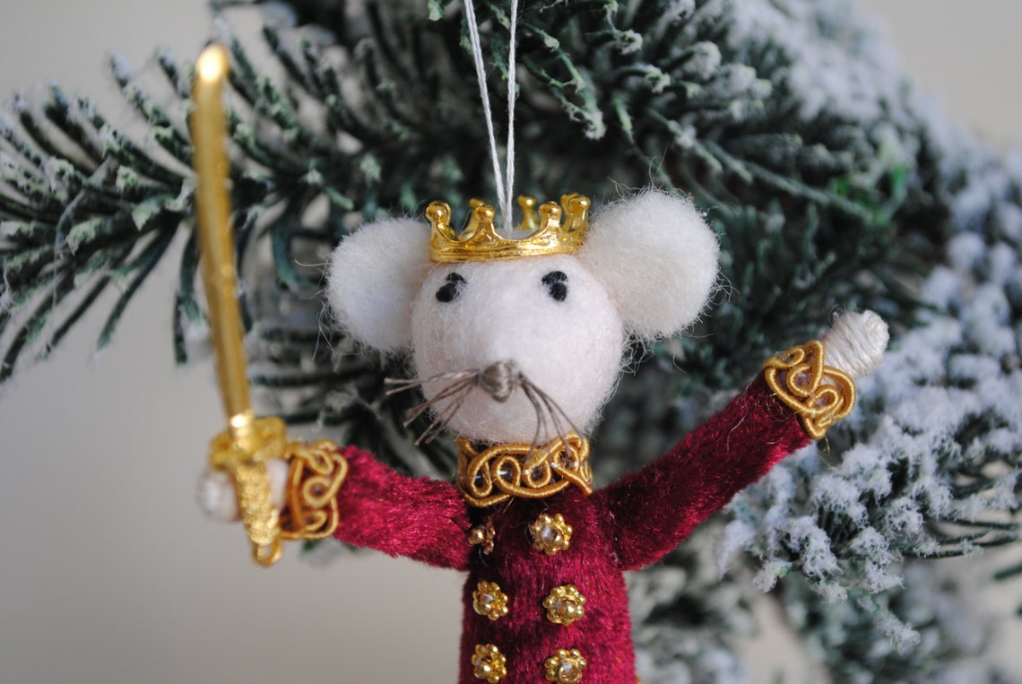 Mouse King ornament Nutcracker ballet miniature christmas Etsy