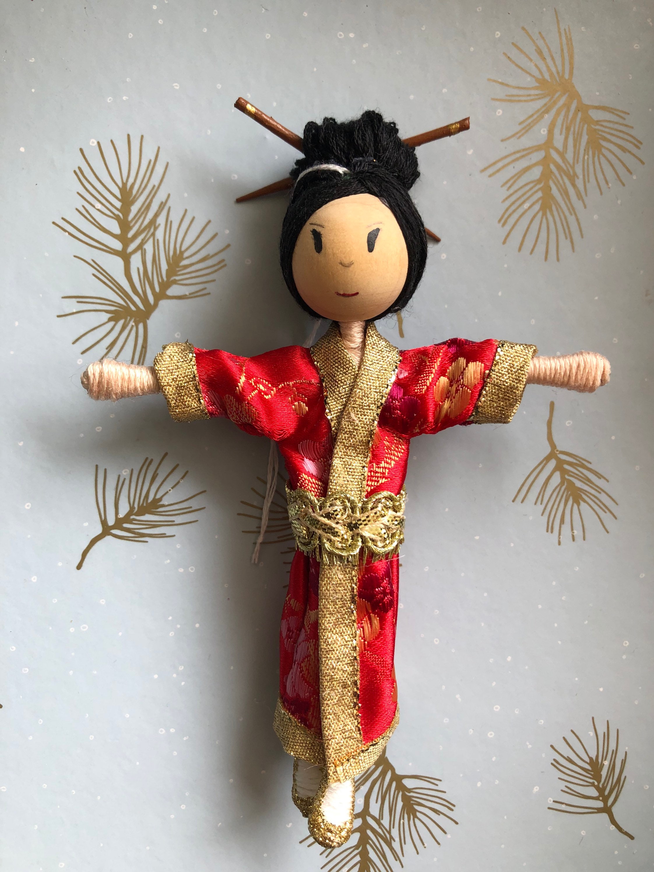 Nutcracker Ballet Chinese Dance Ornaments Chinese Dancer Etsy