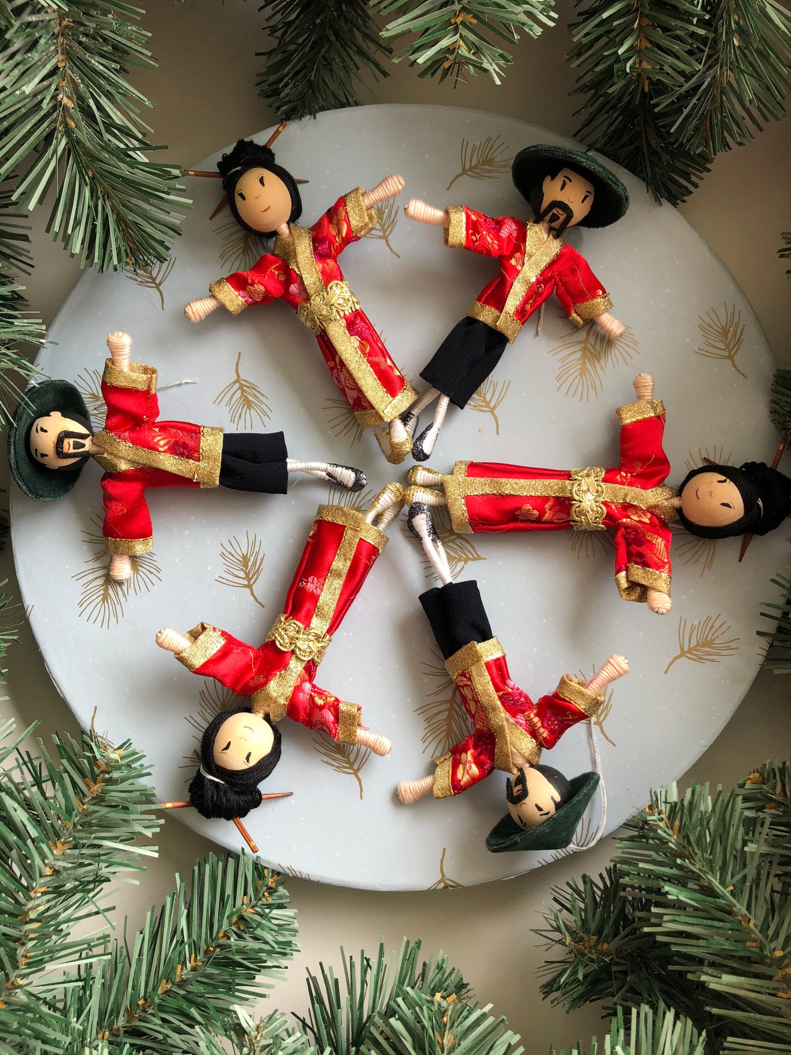 Nutcracker Ballet Chinese Dance Ornaments Chinese Dancer Etsy