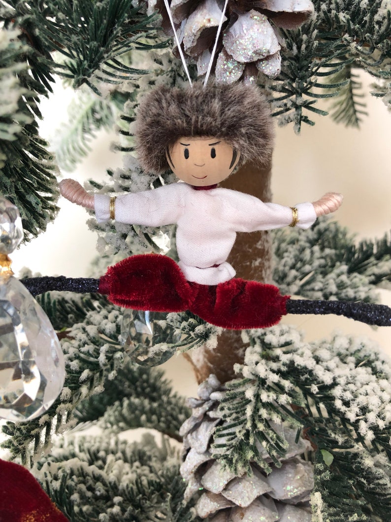 Russian Dance Nutcracker Ballet Ornaments Set of 2. Etsy