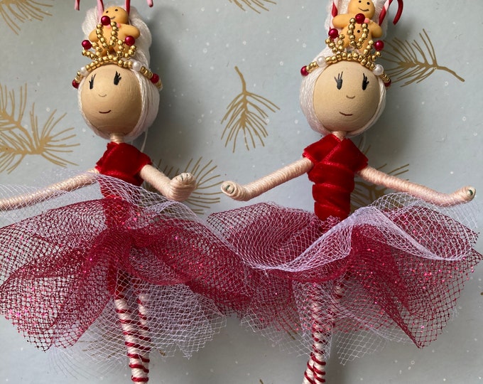 Nutcracker Ballet Christmas Ornament Hanging Land of the Etsy