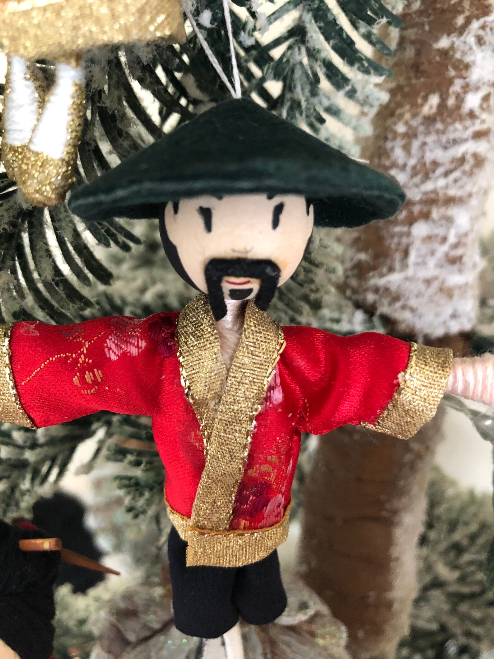 Nutcracker Ballet Chinese Dance Ornaments Chinese Dancer Etsy