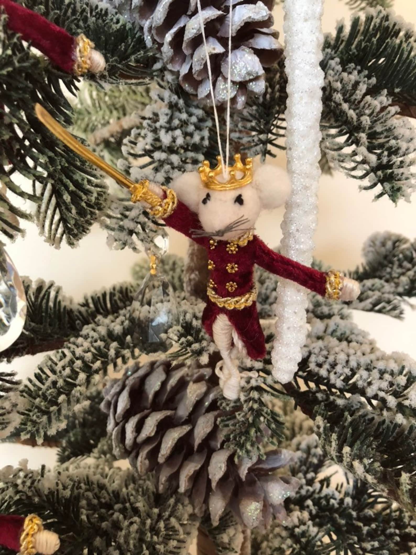Mouse King ornament Nutcracker ballet miniature christmas Etsy