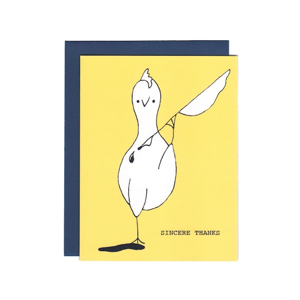 Limber Chicken Thank You Card