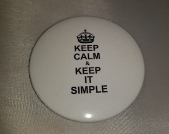 Keep Calm & Keep It Simple - M-D10013