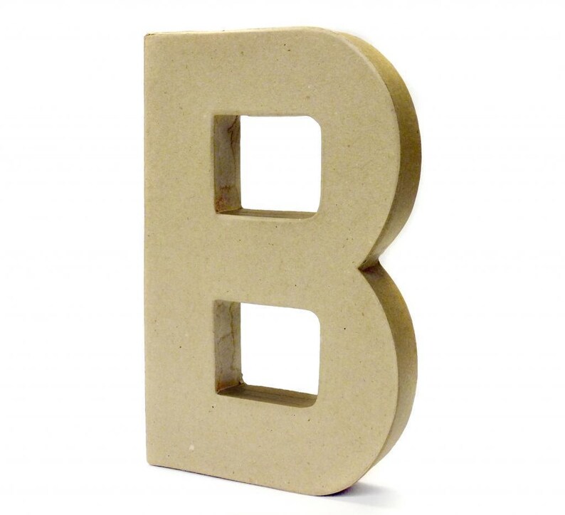 3D Papier Papier Mache Grote Letters 205cm Kartonnen Craft Etsy