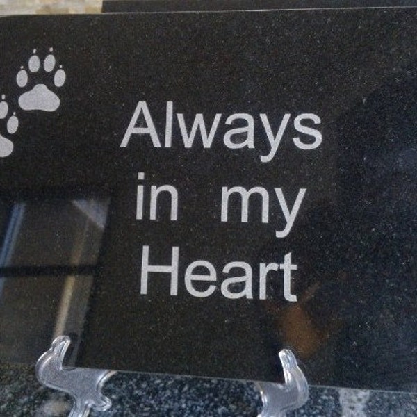 Pet Memorial Plaque Etsy Australia