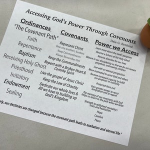 Accessing God&#39;s Power Through Covenants
