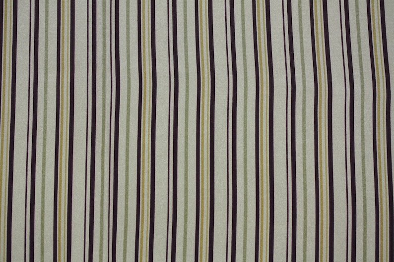 Japanese vintage soft silk beautiful haori coat jacket of Pattern of striped beige background