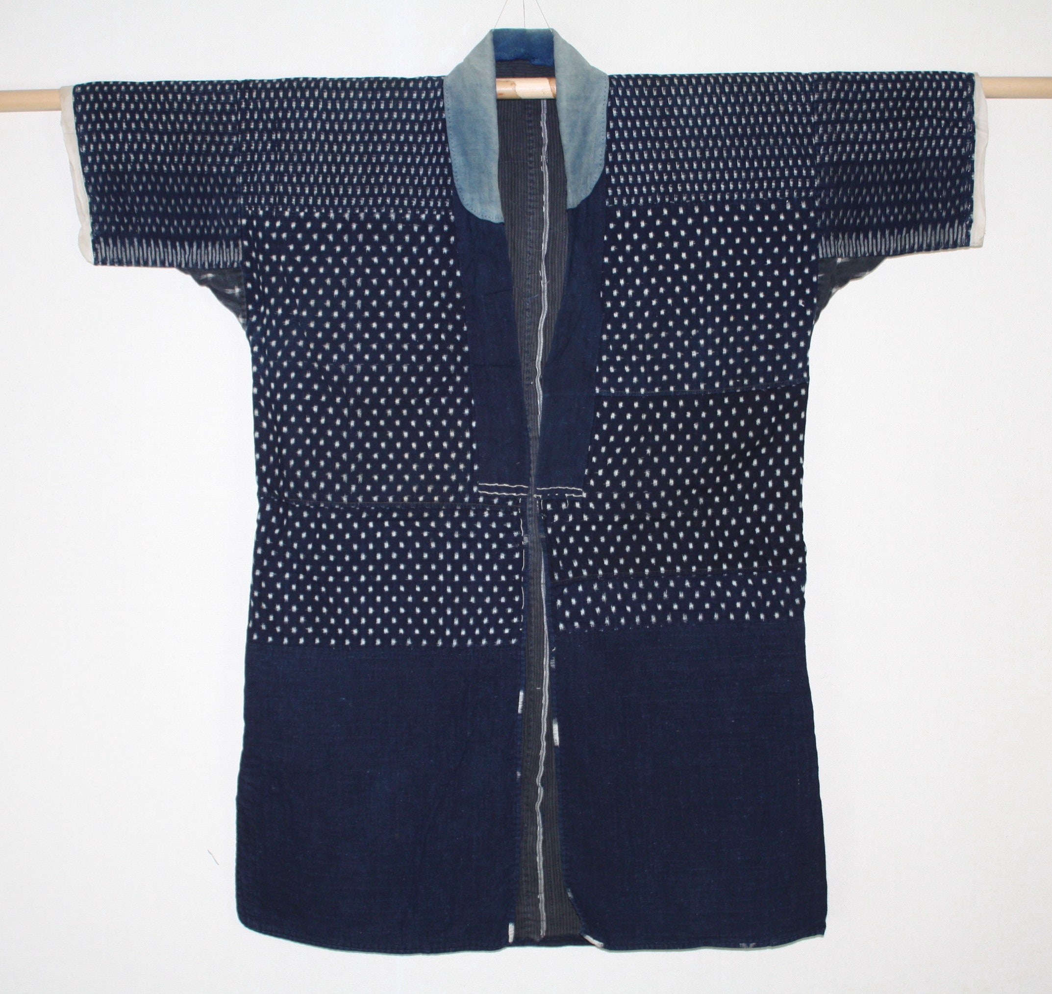 Japanese vintage Boro noragi Farmclothes jacket of natural Etsy
