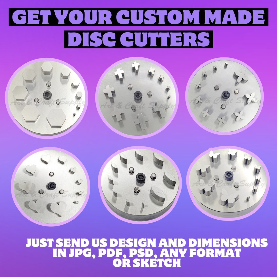 Custom Made/customised Disc Cutter I Personalized Disc Cutter Etsy
