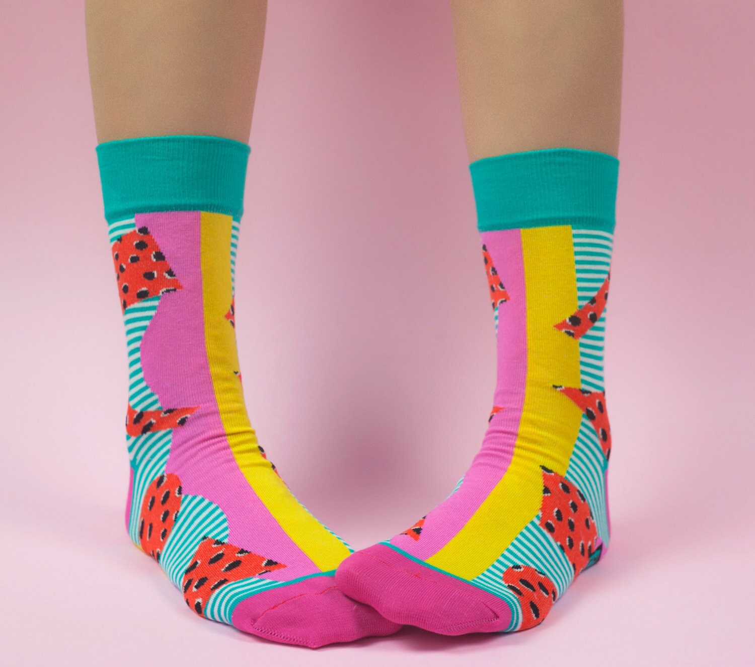 YUMI Watermelon socks Mens Summer Socks Colorful Socks for | Etsy