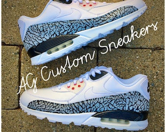dallas cowboys nike air max 90 new release custom sneakers