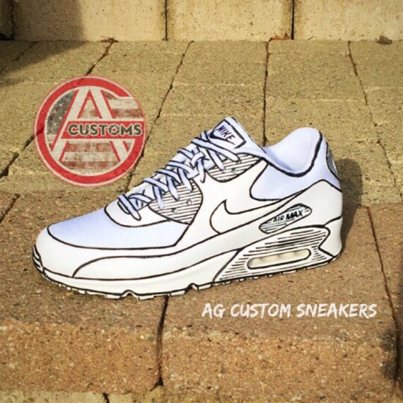 air max 90 sketch