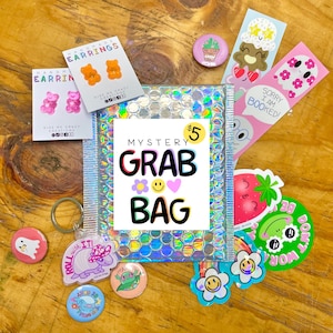 Mystery grab bag | mystery box | gifts under 5 | cute gift box