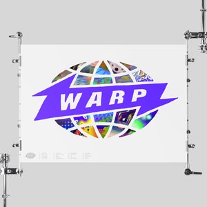 Poster Warp Records Poster Aphex Twin Poster Boards of Canada Flying Lotus Squarepusher LFO Mark Pritchard Mount Kimbie Autechre Jamie Lidell