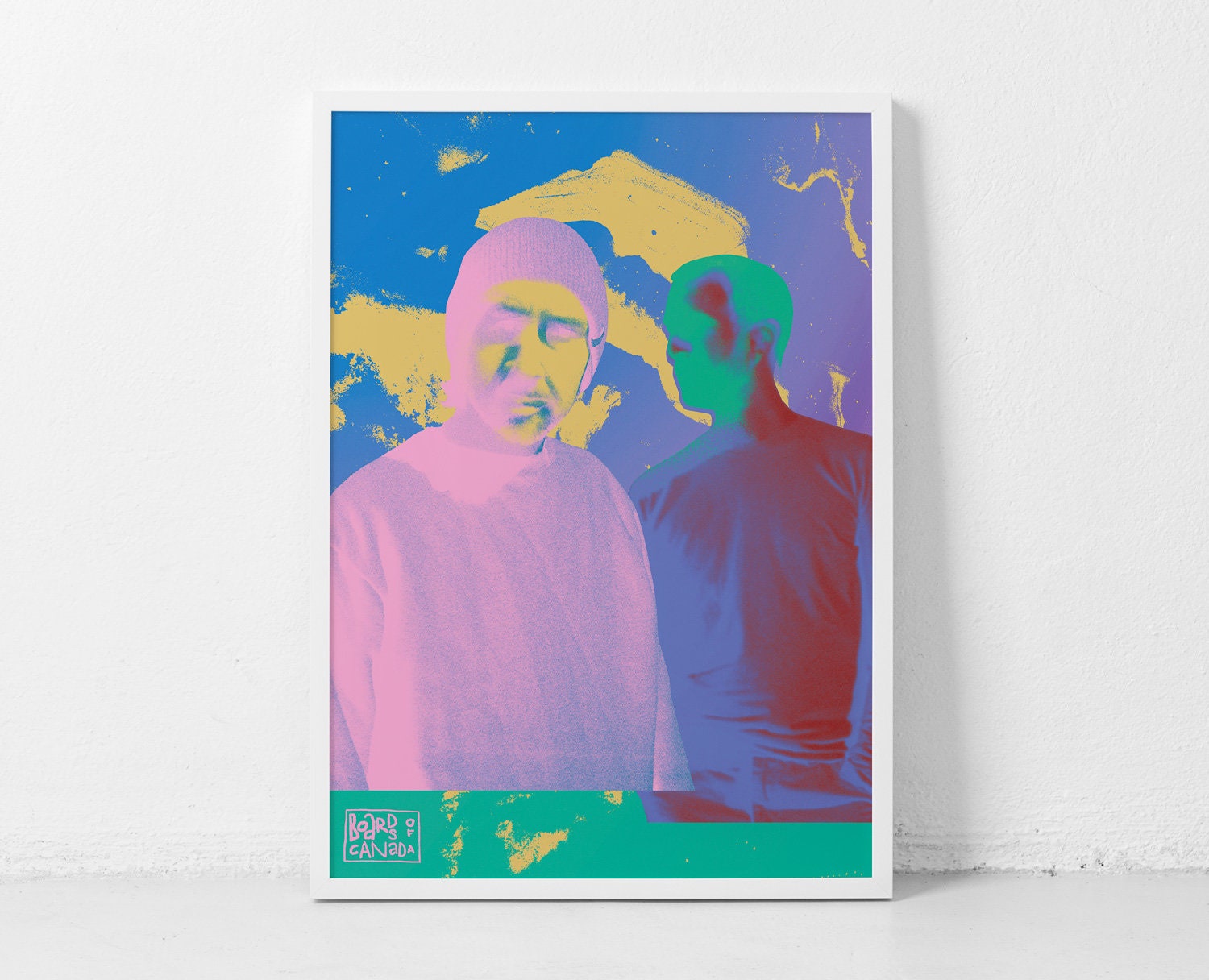 Boards of Canada Poster Music Poster Warp Poster Psychedelic Poster Music Wall Decor