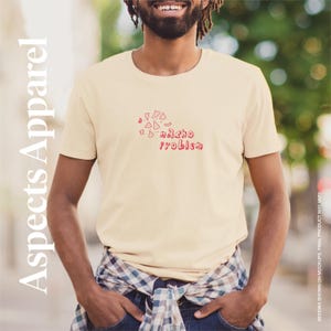 Funny Nacho Problem Unisex T-Shirt, Cool Food Pun Tee, Hand Drawn Slogan Shirt, Gift for Foodie, Softstyle Top