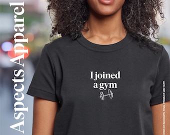 Maglietta divertente da palestra, design sarcastico per l'allenamento, regalo per il fitness