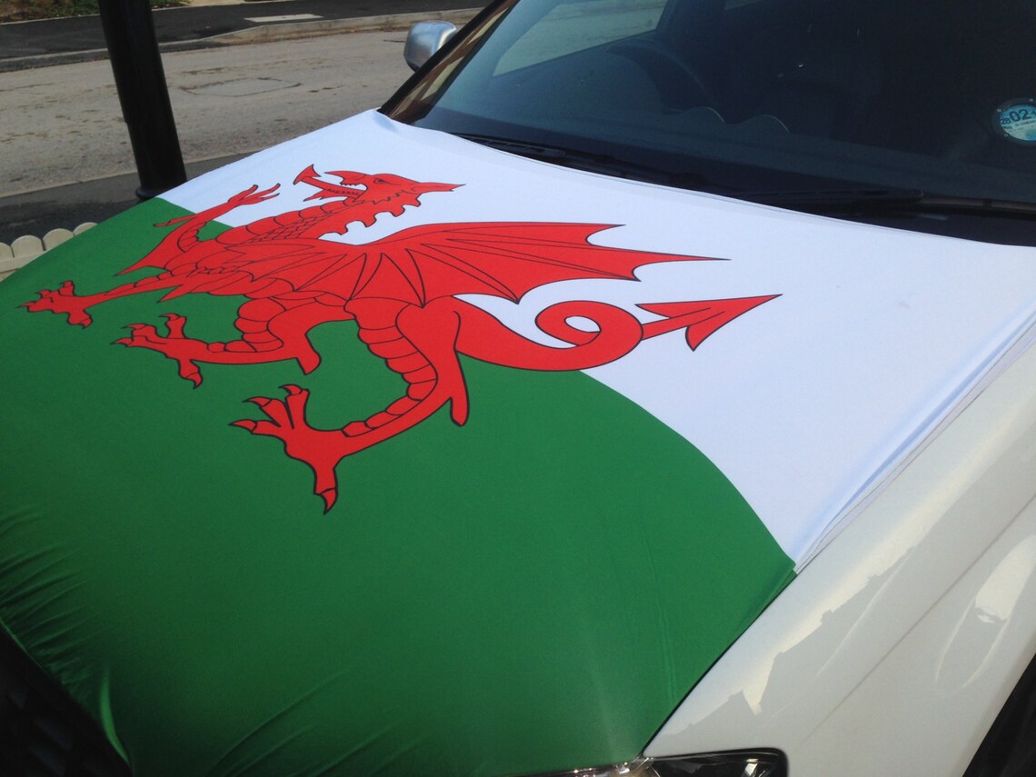 Wales Car Flag Etsy
