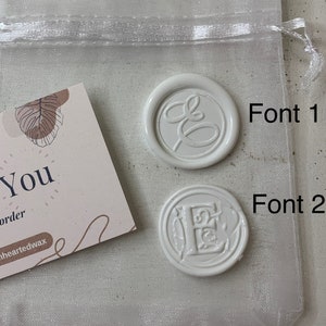 Letter E Wax Seal Sticker - Etsy