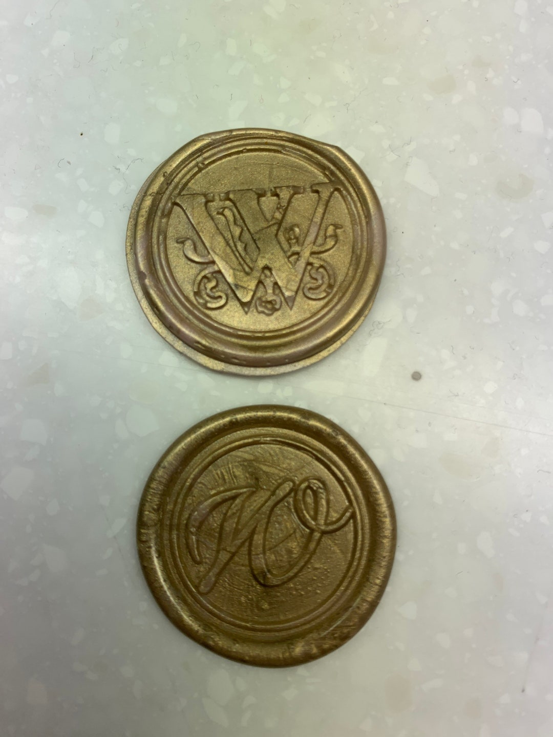 Letter W Wax Seal Sticker - Etsy