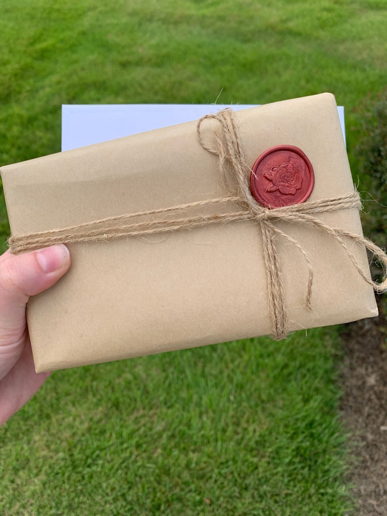 Letter A Wax Seal Sticker Etsy