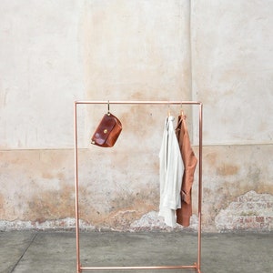 Original Copper Pipe Clothing Rail / Garment Rack / Clothes Storage image 2