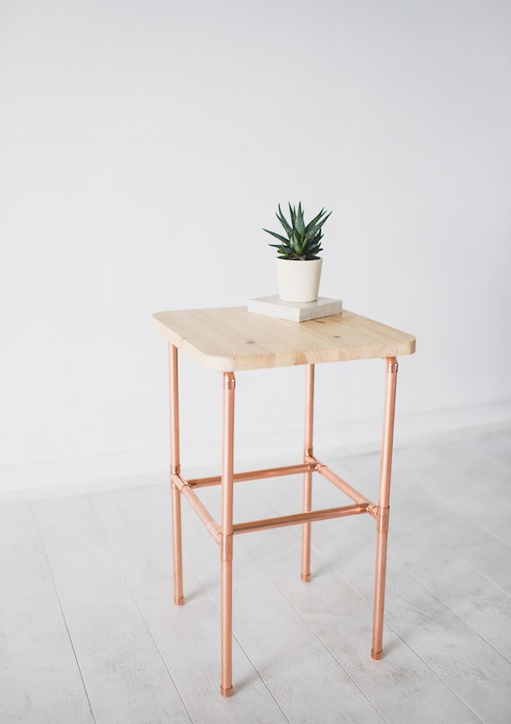 Copper nightstand deals