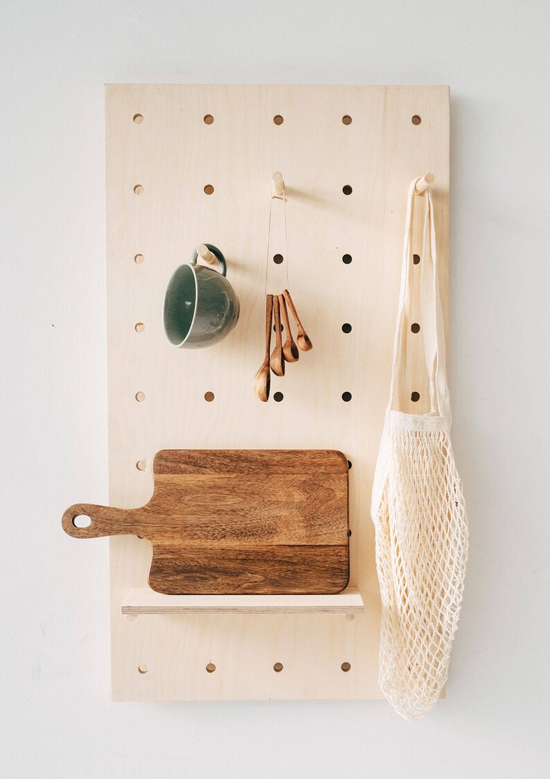 Display Birch Plywood Pegboard / Shelving / Display Unit / Etsy Australia