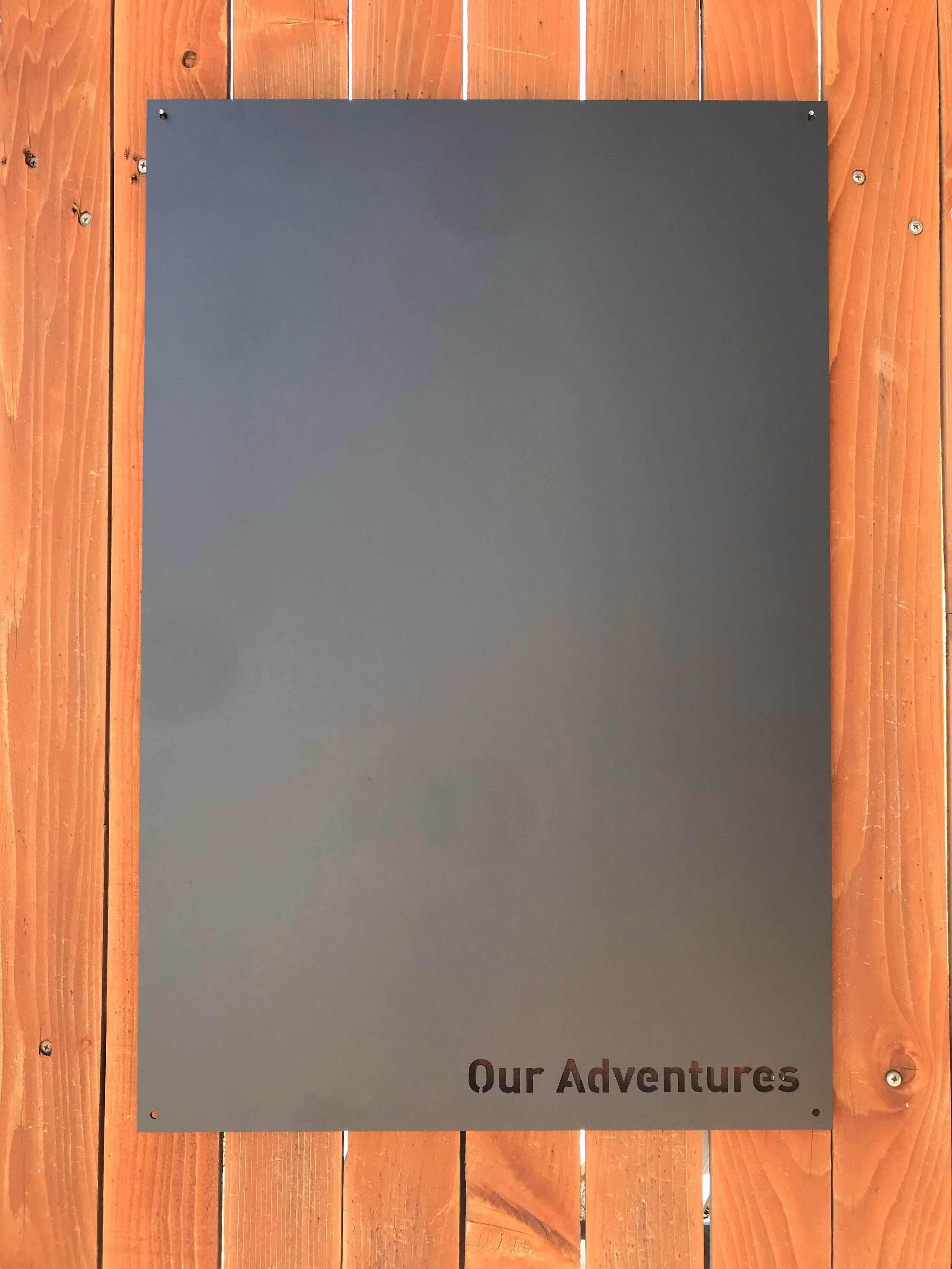 Customizable Magnet Board 20in x 30in | Custom | House Sign | Metal Wall Art | Home Decor | Travel | Gift | Display | #1205_custom_20_30
