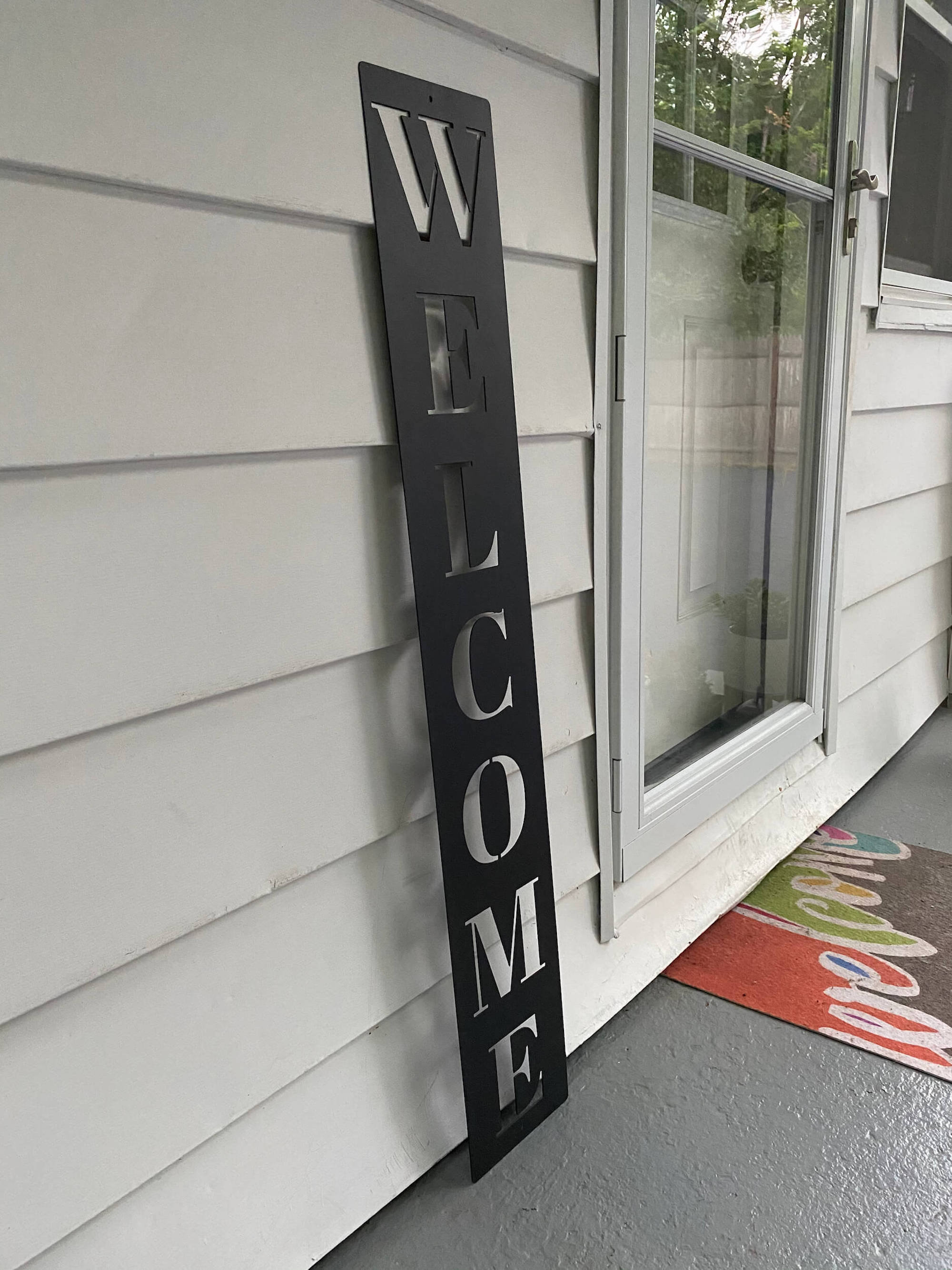 Vertical Welcome Sign for the Home | Rustic Chic | Family ...