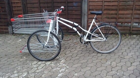 shopping cart bike