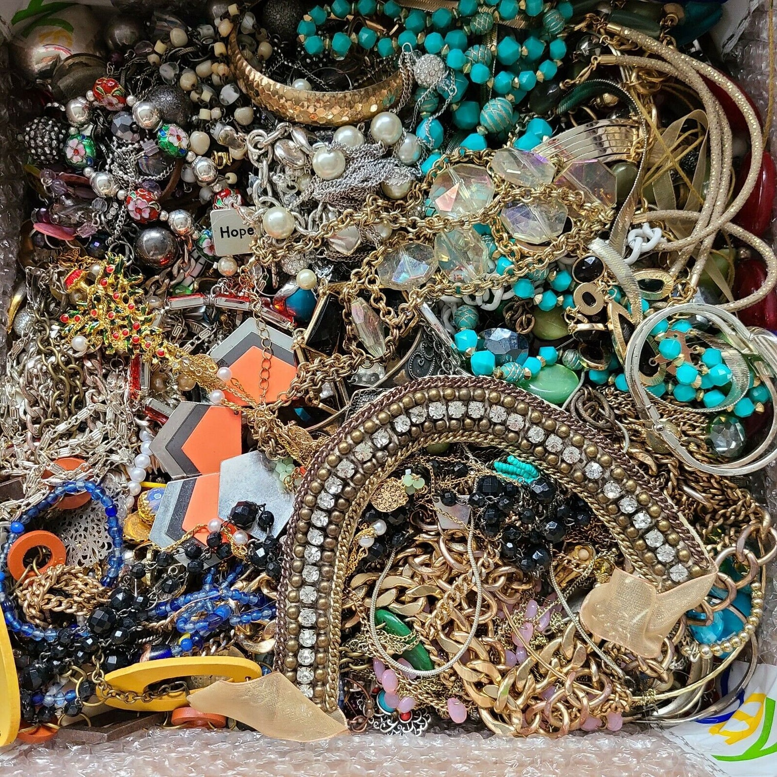 7LB Junk Box Wholesale Unsearched Jewelry Truly Curious Etsy