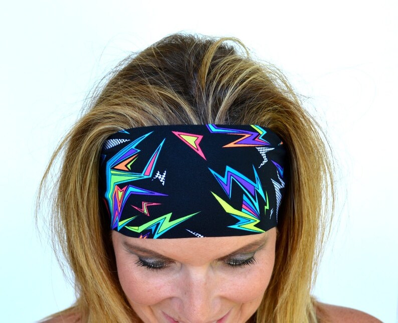 Grab Bag of Spandex Headband Headband with Buttons Yoga Etsy