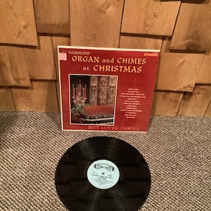 Hammond Organ and Chimes at Christmas - 12” Vintage Vinyl Record
