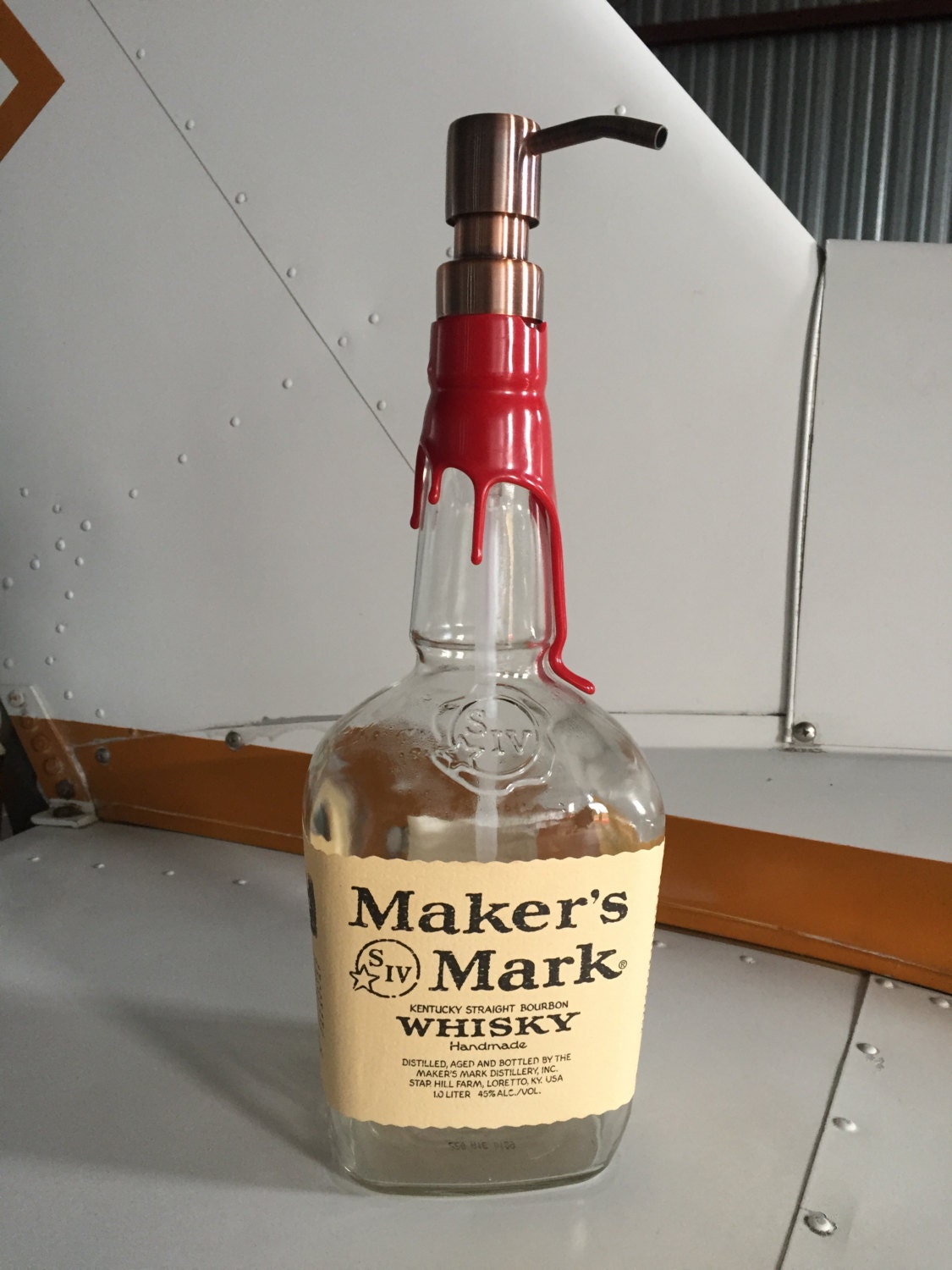 Maker's Mark Bottle Dispenser Etsy