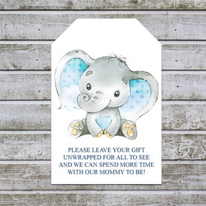 Étiquettes de douche de bébé garçon imprimables, insert de douche d’affichage, demande de cadeau non emballé, insert de douche de bébé de douche d’affichage téléchargement instantané (w1a)