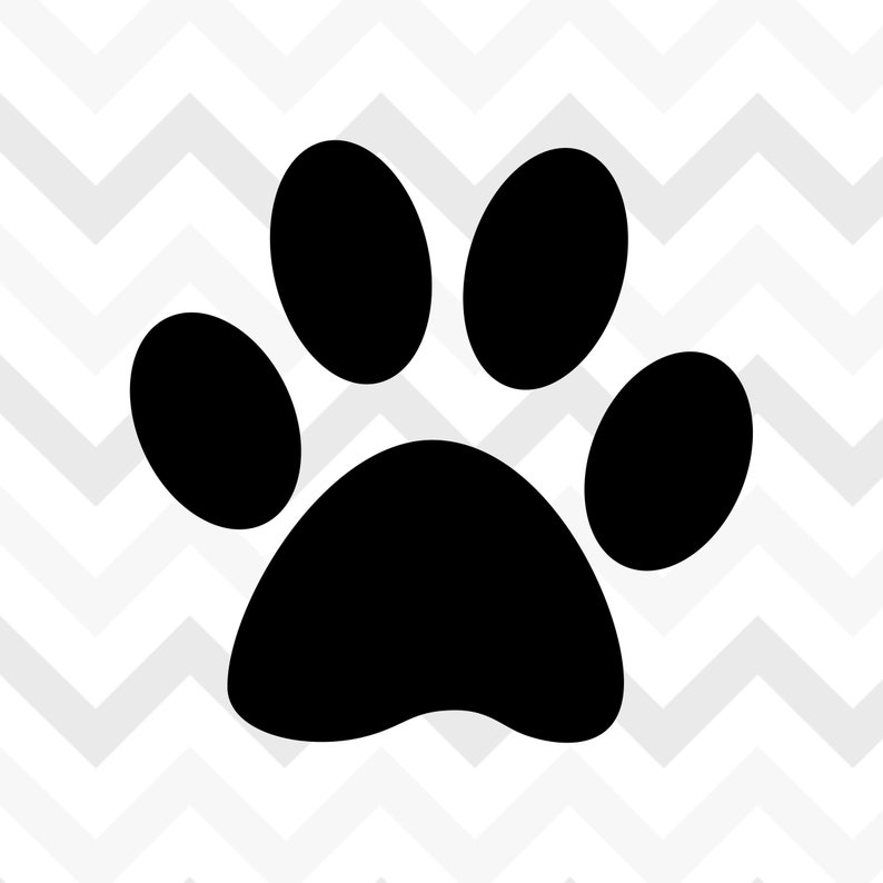 Download Pawprint SVG File Dog Paw Svg Cat Paw Svg Png Instant | Etsy