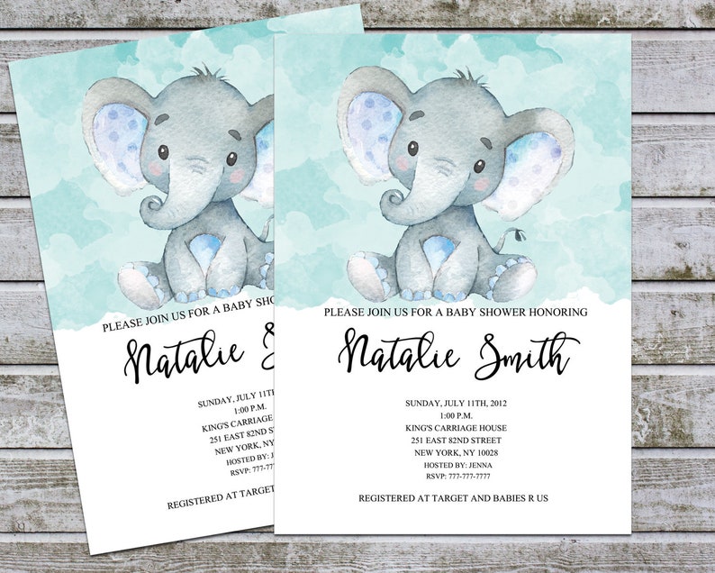 Boy Little one Shower Invites Elephant Printable Child Shower Invitation Boy Kid Shower Invitations Template (va19) photograph about Printable Baby Shower Invites identified as Boy Boy or girl Shower Invites Elephant Printable Little one Shower Invitation Boy Kid Shower Invitations Template (va19)