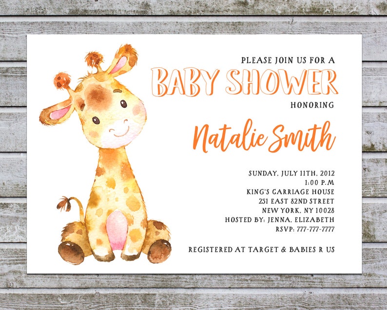 baby-shower-invitation-gender-neutral-printable-giraffe-baby-etsy