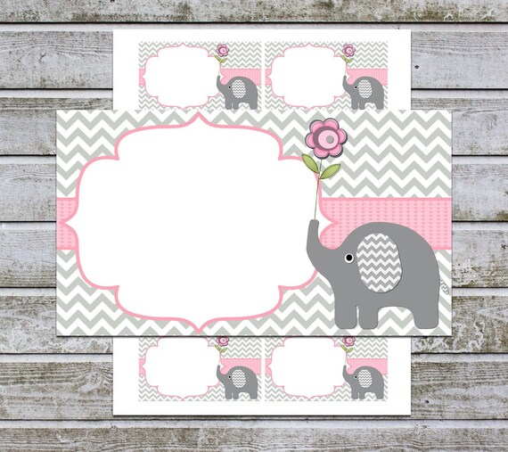 blank baby shower invitations girl