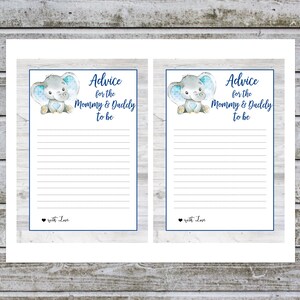 Advice for Mommy to Be Printable Advise for Parents to Be Baby Shower ...