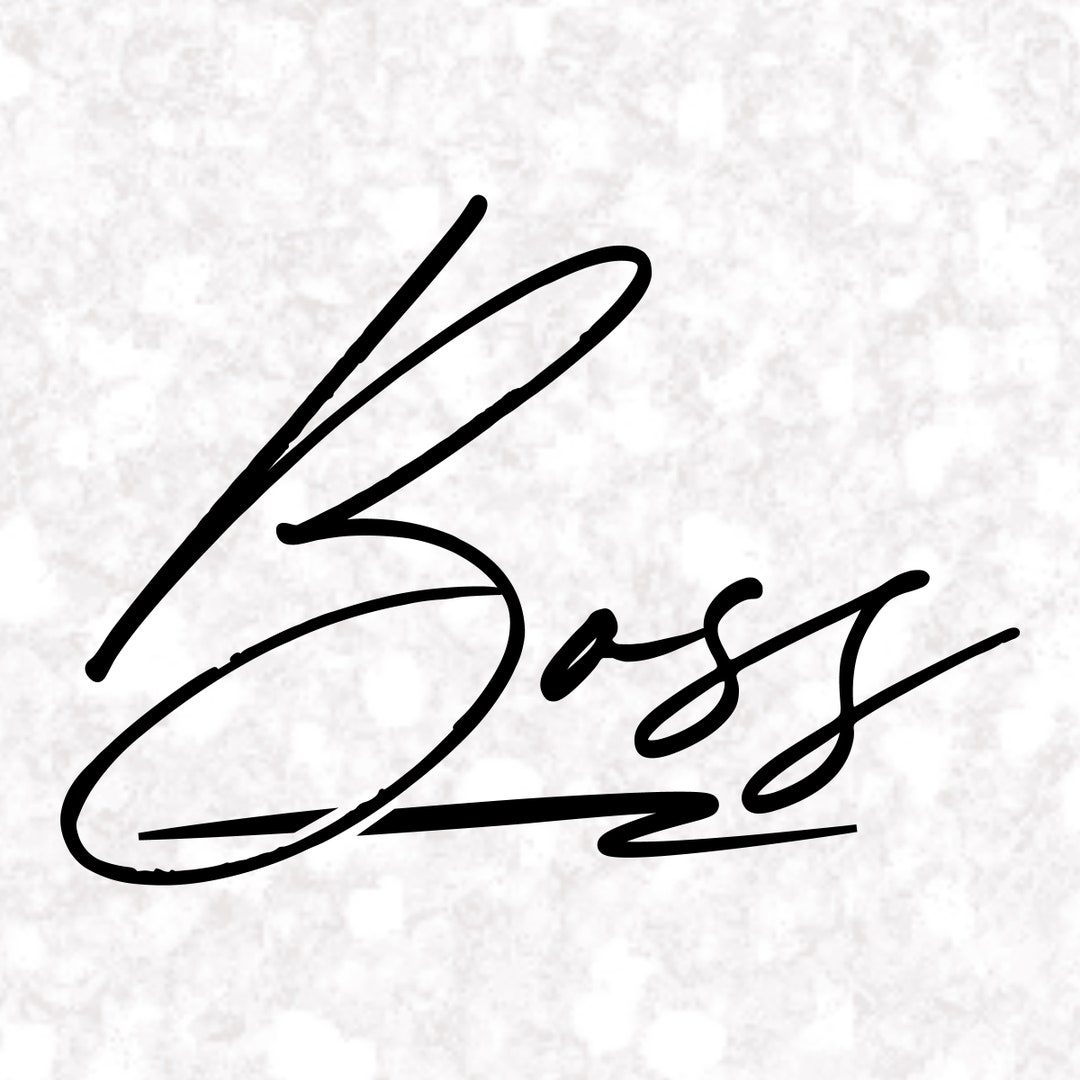 Word Boss Script Svg Boss SVG, Boss Lady Svg | Boss Baby Svg | Instant Download Svg Eps Dxf ...