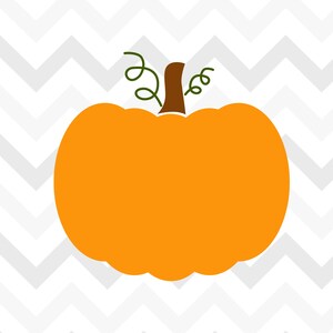 Pumpkin SVG, Fall Pumpkin Svg, Halloween Svg, Pumpkin Clipart, Thanksgiving Svg, Cricut, Silhouette Cut Files | I5