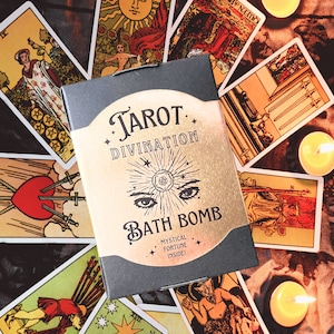TAROT Bath Bomb with Divine message inside!